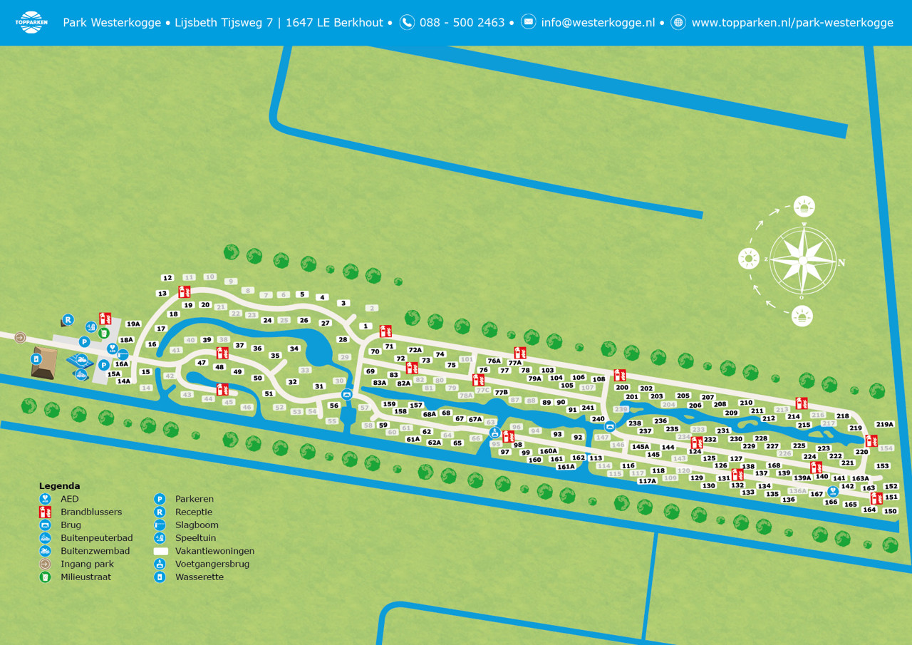 Park map Park Westerkogge