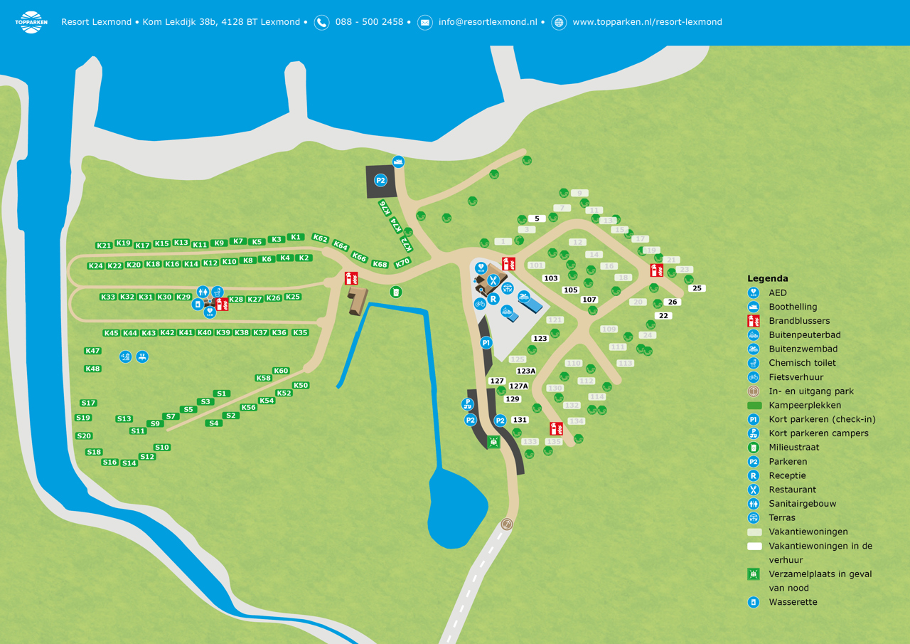 Map of Resort Lexmond