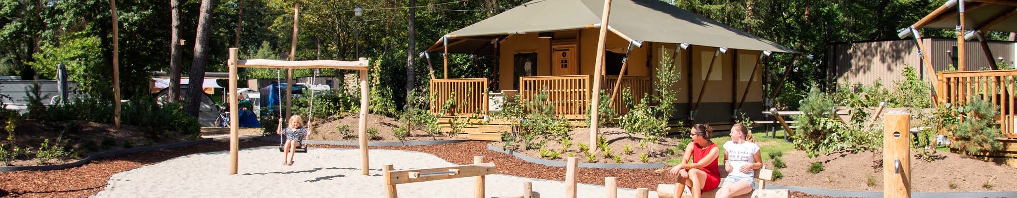 Safari tents on the Veluwe 