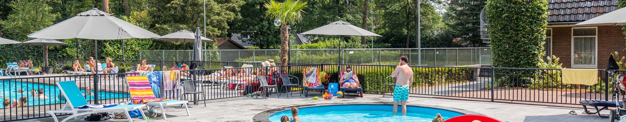 Heated outdoor pool