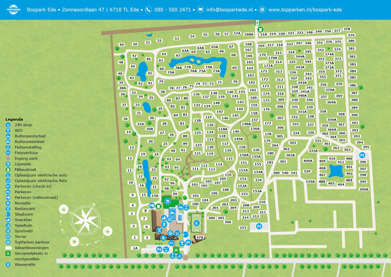 Floor plan of Bospark Ede